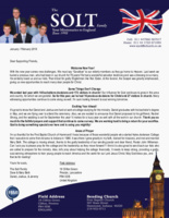 Dave Solt Prayer Letter:  Welcome New Year!