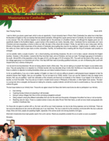 Walter Poole Prayer Letter:  A Wonderful Opportunity!