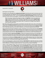 Chris Williams Prayer Letter:  A Trip to the Amazon!