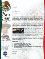 Christopher Sage Prayer Letter: I Will Build My Church!