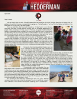 Josh Hedderman Prayer Letter: Increased Awareness of the Necessity for Winning Souls