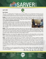 Mike Sarver Prayer Letter: We Have to Say Thank You