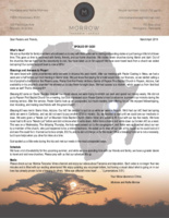 Montana Morrow Prayer Letter: Spoiled by God!