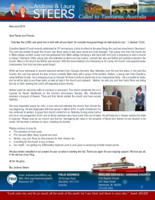 Andrew Steers Prayer Letter: Church's 10th Anniversary