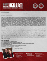 Brian Hebert Prayer Letter:  How Shall They Hear?
