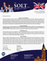 Dave Solt Prayer Letter:  Because of Your Faithfulness