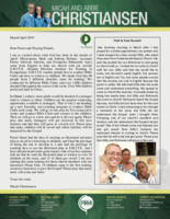 Micah Christiansen Prayer Letter: Giving Children the Gospel!