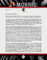 Peter Morris Prayer Letter: Establishing Bible Institutes