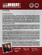 Brian Hebert Prayer Letter:  Serving God Sure Is Fun!