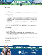 Ben Turner Prayer Letter:  Entering the Second Half of 2019