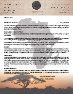 Montana Morrow Prayer Letter: New Opportunities to Serve
