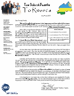 Gregg Schoof Prayer Letter:  We Must Leave Rwanda!