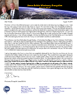 James Belisle Prayer Letter:  Leadership Meeting in Egypt