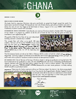 Team Ghana Update: Growth of Our Christian School