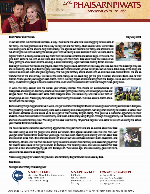 Teerapat Phaisarnpiwat Prayer Letter: Impacting Others for Christ's Sake