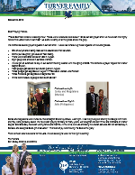 Ben Turner Prayer Letter: Praise God From Whom All Blessings Flow!