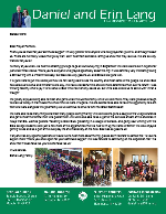 Daniel Lang Prayer Letter:  Survey Trip!