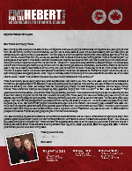 Brian Hebert Prayer Letter:  Opportunities and Victories