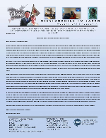 Go Oishi Prayer Letter:  Japanese Souls Already Added to Your Account