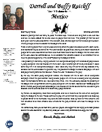 Darrell Ratcliff Prayer Letter:  Christmas Letter 2019