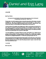 Daniel Lang Prayer Letter: Thankful for the Faithful!
