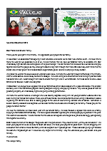 Juan Vallejo Prayer Letter: Thanking the Lord for His Goodness to Us All