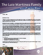 Luis Martinez Prayer Letter: Vision 2020