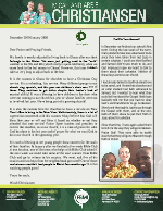Micah Christiansen Prayer Letter: Growing With the New Year