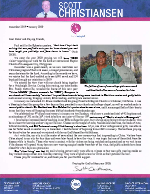 Scott Christiansen Prayer Letter: 20/20 Vision