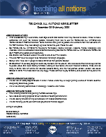TAN Newsletter: Three New Bible Study Guides