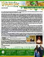 Keith Hamilton Prayer Letter: New Year and New Challenges