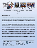 Go Oishi Prayer Letter: We're Still Going
