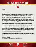 Missionary #6011 Prayer Letter: Amazed at the Wisdom and Timing of God!