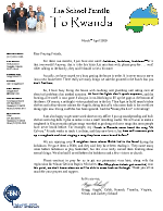 Gregg Schoof Prayer Letter: Staying Busy