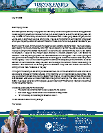 Ben Turner Prayer Letter:  Thank You for 20-Plus Years in the Vancouver Area!
