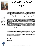 Darrell Ratcliff Prayer Letter: 15 Years on the Field!