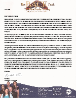Ron Back Prayer Letter: We Are Truly Blessed!