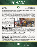 Team Ghana National Pastor Spotlight: Distributing Rice and the Bread of Life