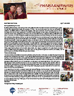 Teerapat Phaisarnpiwat Prayer Letter: Serving God During the Virus