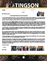 Garry Tingson Prayer Letter: Our Faith Became Sight, and the Lord Truly Blessed!