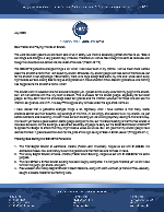 Paul Lung Prayer Letter: God Is Our Refuge and Strength