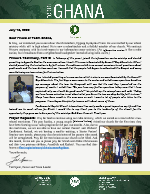 Team Ghana Update: Testimony From Prince, Part 2