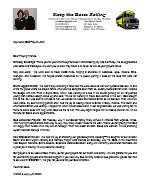 Warren Storm Prayer Letter: Thanking God for Divine Appointments