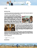 Caleb Christiansen Prayer Letter: A Busy Month