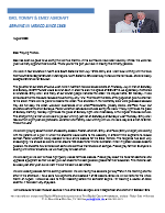 Tommy Ashcraft Prayer Letter: God Has Been So Good to Us