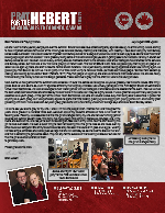 Brian Hebert Prayer Letter: End of Summer