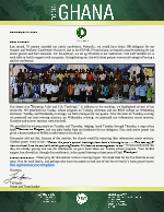 Team Ghana Update: Pastors' Seminar