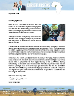 Caleb Christiansen Prayer Letter: Two-Edged Sword of Deputation