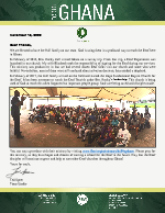Team Ghana Update: Hope Fundamental Baptist Church for the Deaf