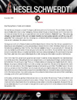 Brandon Heselschwerdt Prayer Letter: God Is Always in Control